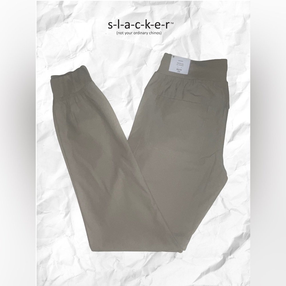 S-L-A-C-K-E-R Tan Joggers